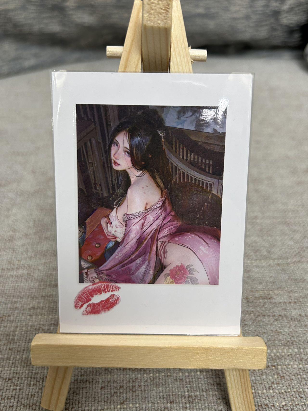 喜灰玩卡拍卖第七期，接拍品0佣金，欢迎送拍，释放现金流，让自己有资金可以购买更多喜欢的卡牌，让别的卡友能淘到更多心仪的卡牌 【限编46/50抱歉】炎卡拍立得  限编 46/50