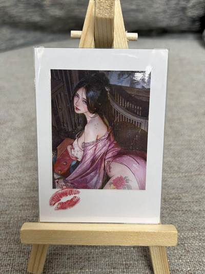 喜灰玩卡拍卖第七期，接拍品0佣金，欢迎送拍，释放现金流，让自己有资金可以购买更多喜欢的卡牌，让别的卡友能淘到更多心仪的卡牌 - 【限编46/50抱歉】炎卡拍立得  限编 46/50