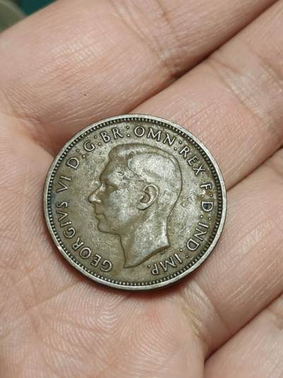 2026年第四十三场(总第二百一十二场）外国好品散币场(免佣金) - 英国🇬🇧1937年半便士(乔治六世加冕年，第一版首发年)