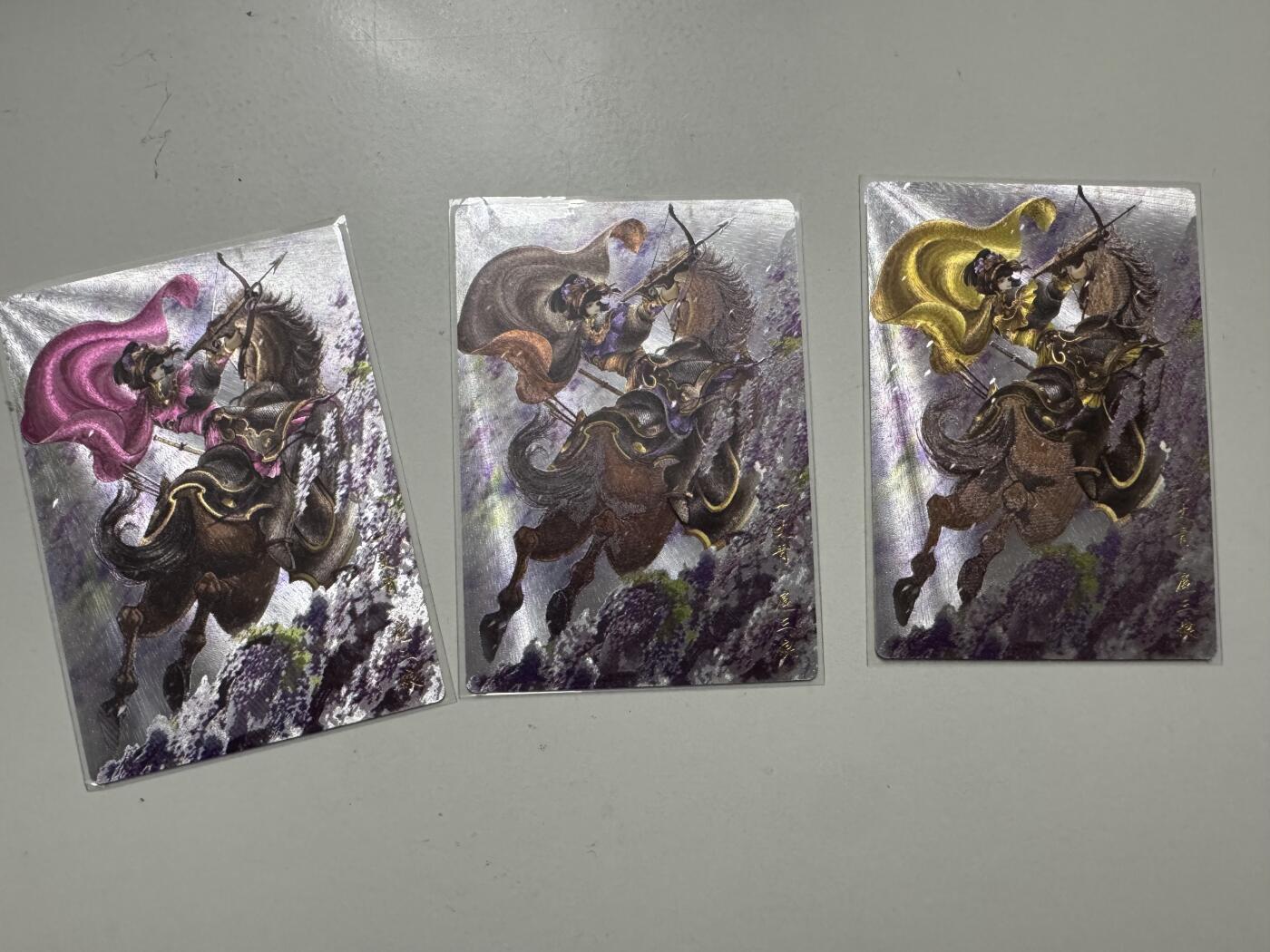 大麦马年第二场 裸卡 谷粒扈三娘 三色一套103/300 85/300 214/300