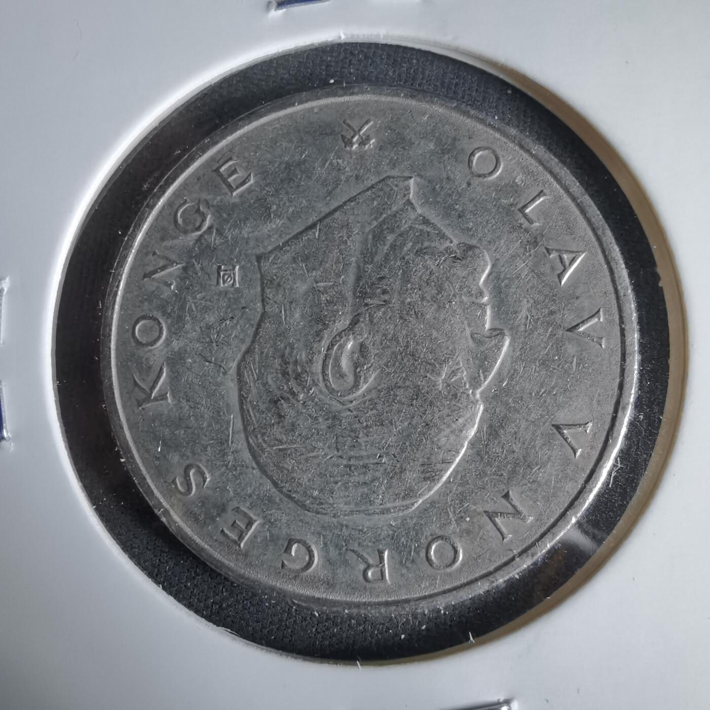 沼泽如烟--第1047场 挪威1976年5克朗