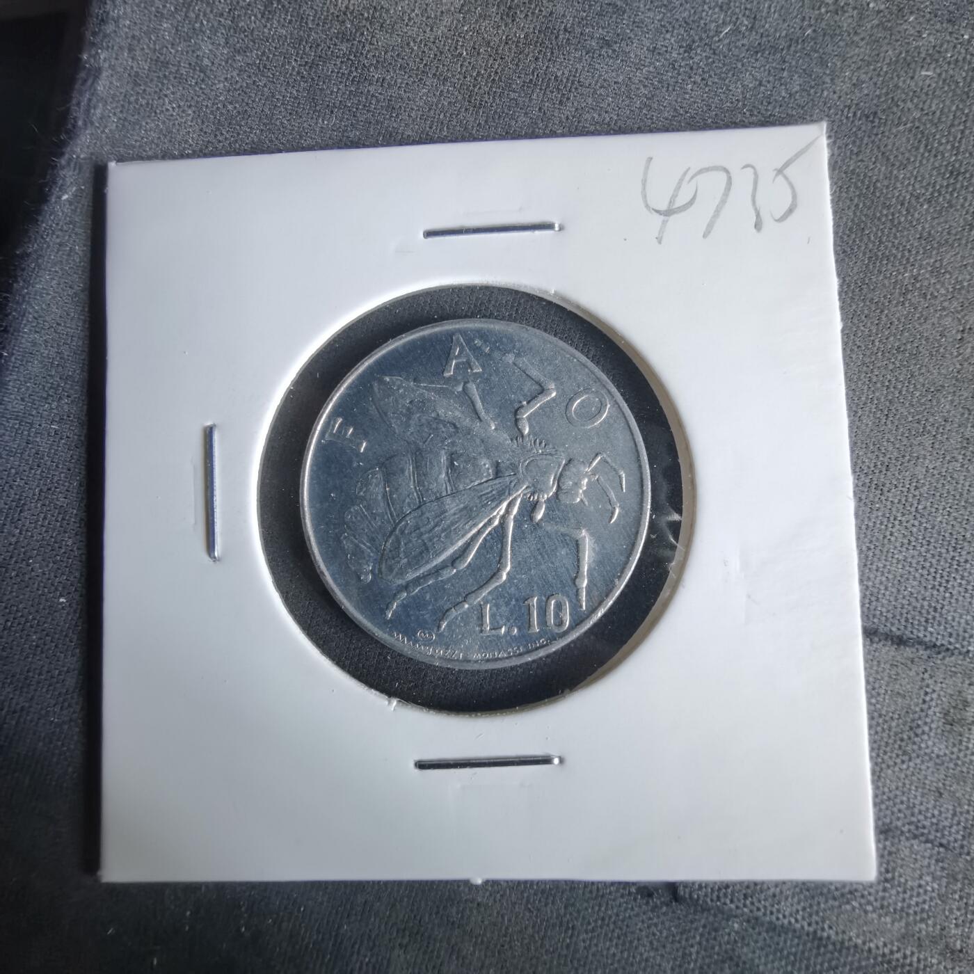 沼泽如烟--第1047场 圣马力诺1974年10里拉FAO