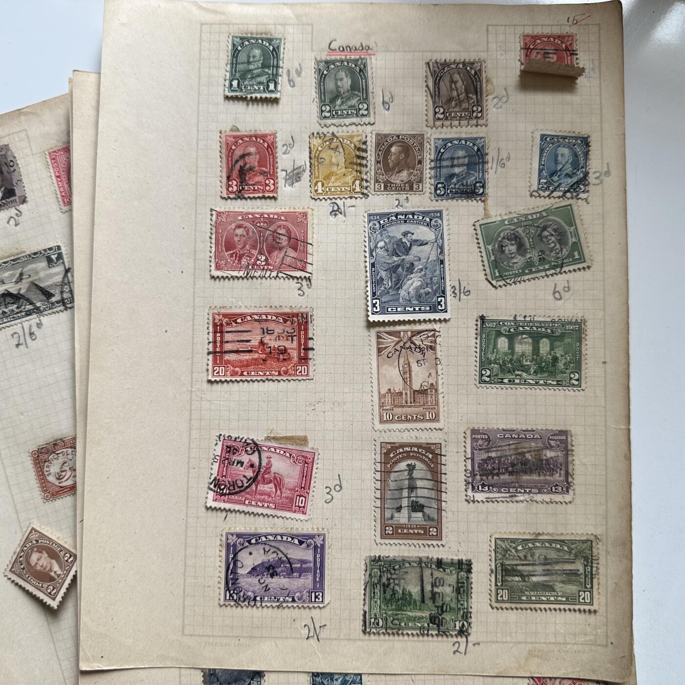 🌹外币初藏🌹🐯2026年第40场   每周二四六晚8️⃣点 世界钱币 世界各国二战前老邮票一组 大约上千张