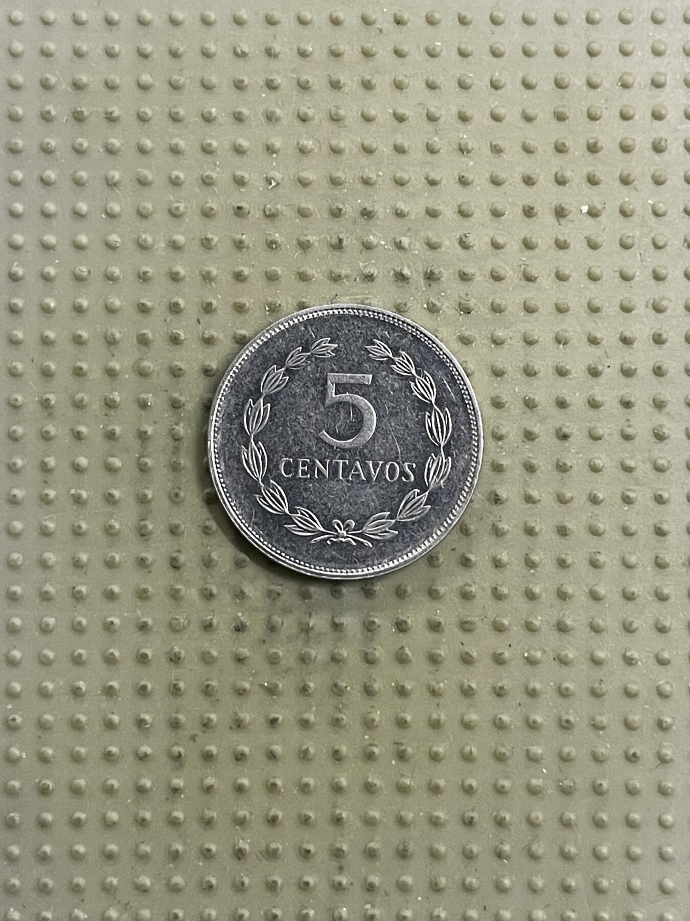 2026年第42场各国散币拍卖（总第192场） 萨尔瓦多1987年5分