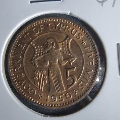 沼泽如烟--第1047场 - 塞浦路斯1956年5米尔