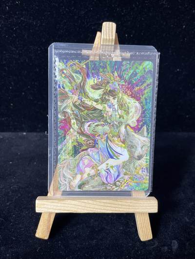 秋原瞳的小店第四十一期——盛夏的时光，即将如约而至 - 卡游卡游三国 PR091 山鬼貂蝉 原膜