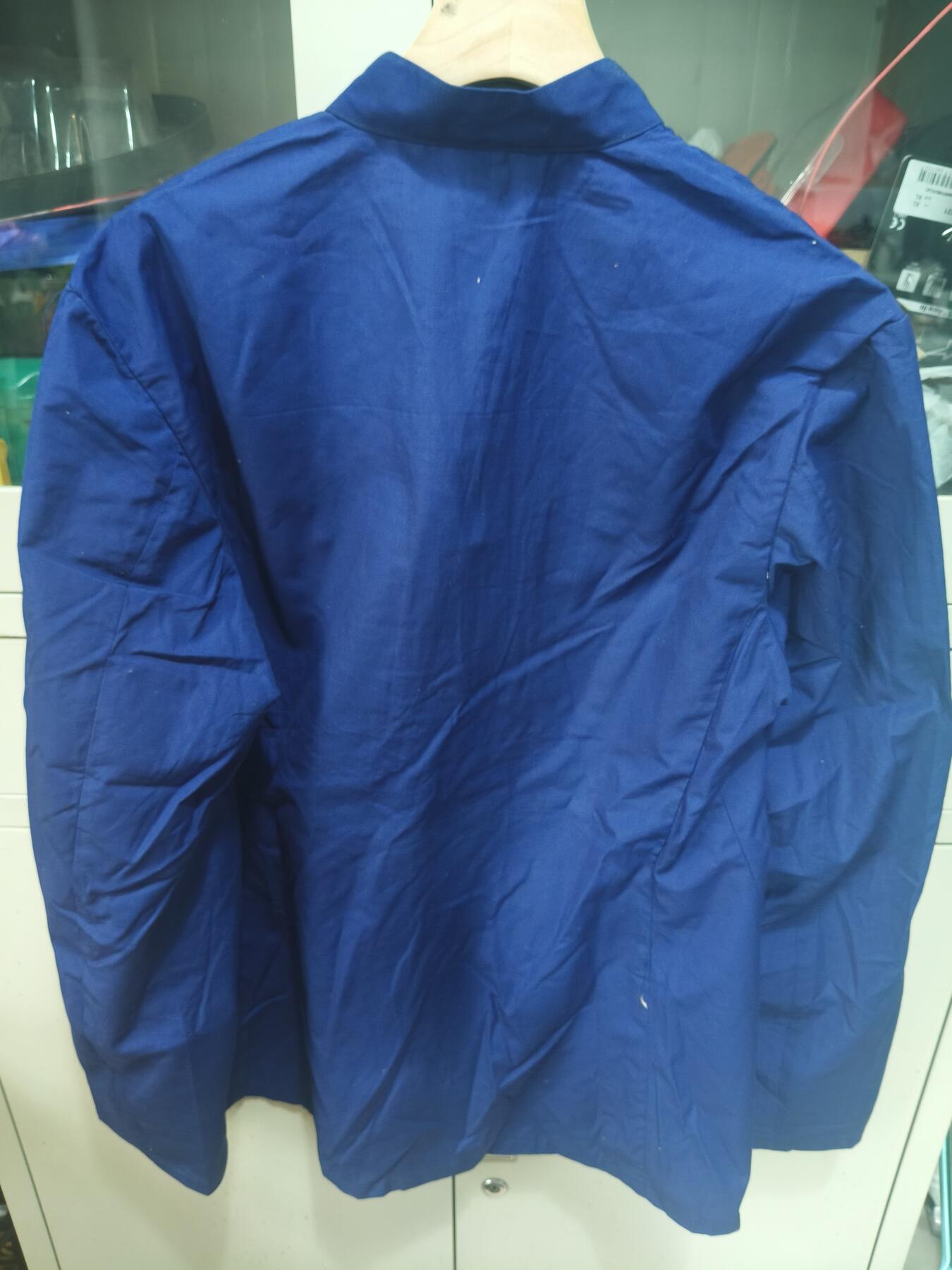 云宸嘉赏-勋臻佳藏四月精品甄选场次（低佣 一元一手） 十年时期 老式棉布兰色人民服 可做COS小王等名人款式 全新未穿未下水 约180-185体态适中可穿着