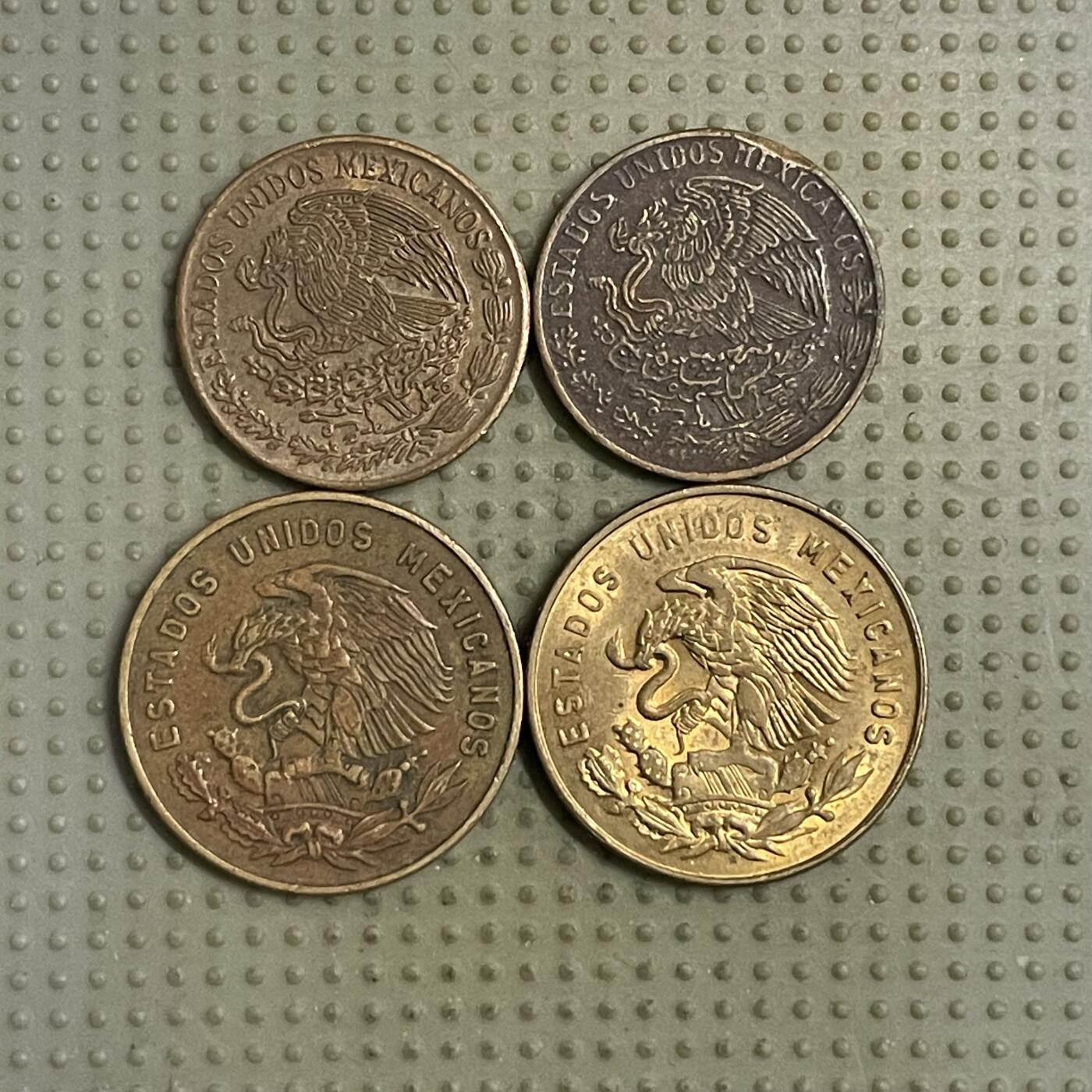 2026年第42场各国散币拍卖（总第192场） 墨西哥5分4枚