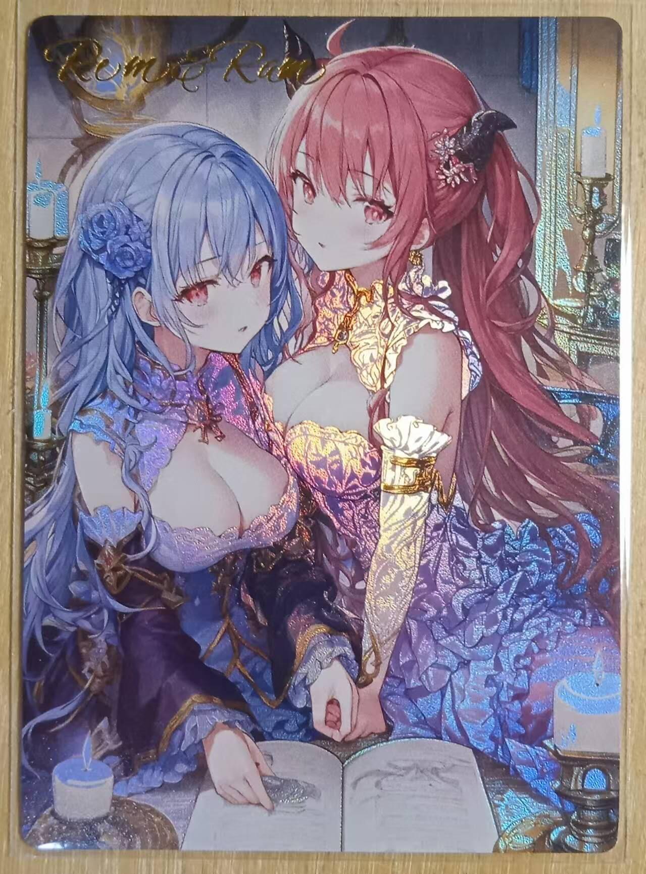 龙虎卡牌-八二场（满200元包邮，无佣金，每周六结拍，欢迎送拍） 折光彩闪 猫总卡牌 蕾姆拉姆 爆好身材