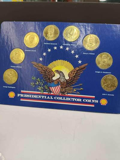 G&W世界散币，银币处理专场（第47场） - 美国总统纪念章8枚