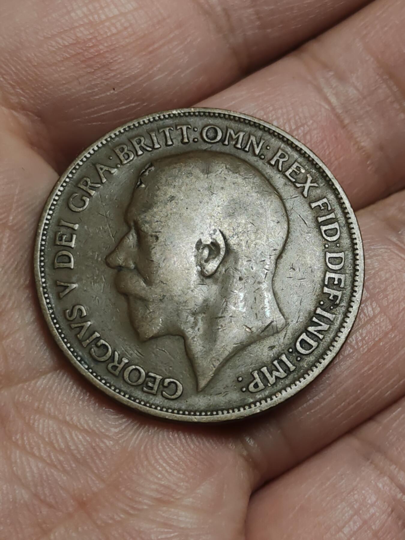 2026年第四十三场(总第二百一十二场）外国好品散币场(免佣金) 英国🇬🇧1914年1便士(乔治五世第一版)