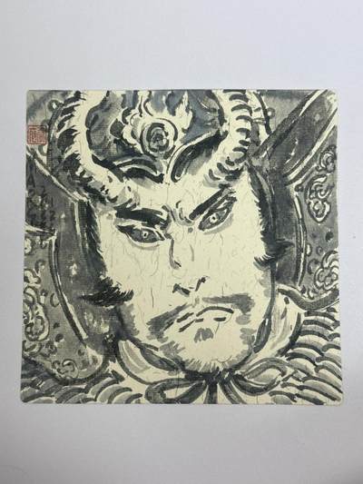 大麦马年第二场 - 秦嘉裕 手绘卡