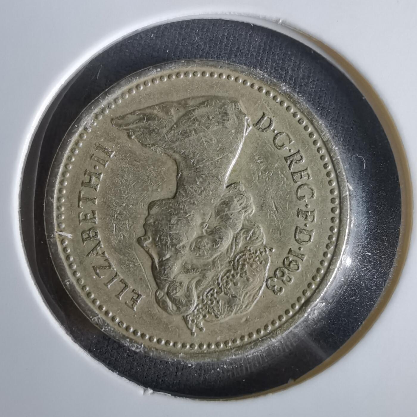 沼泽如烟--第1047场 英国1983年一磅