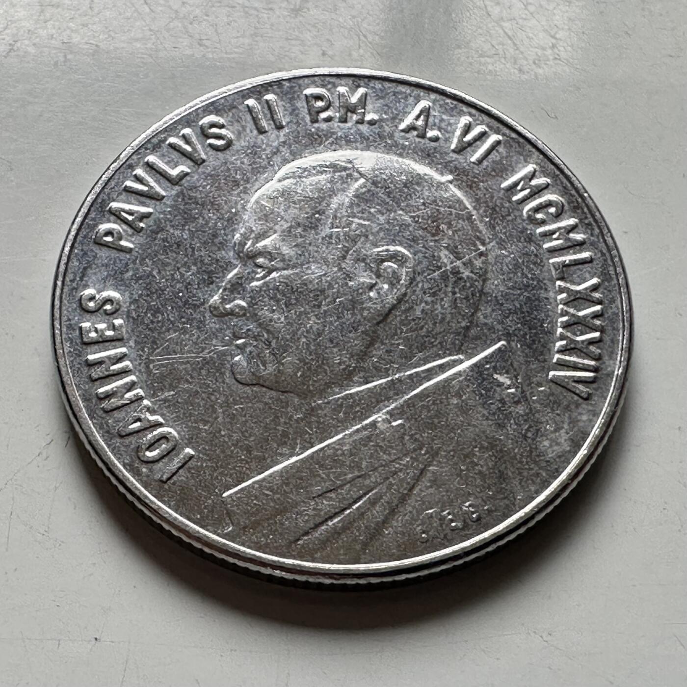 🌹外币初藏🌹🐯2026年第40场   每周二四六晚8️⃣点 世界钱币 梵蒂冈1984年50里拉