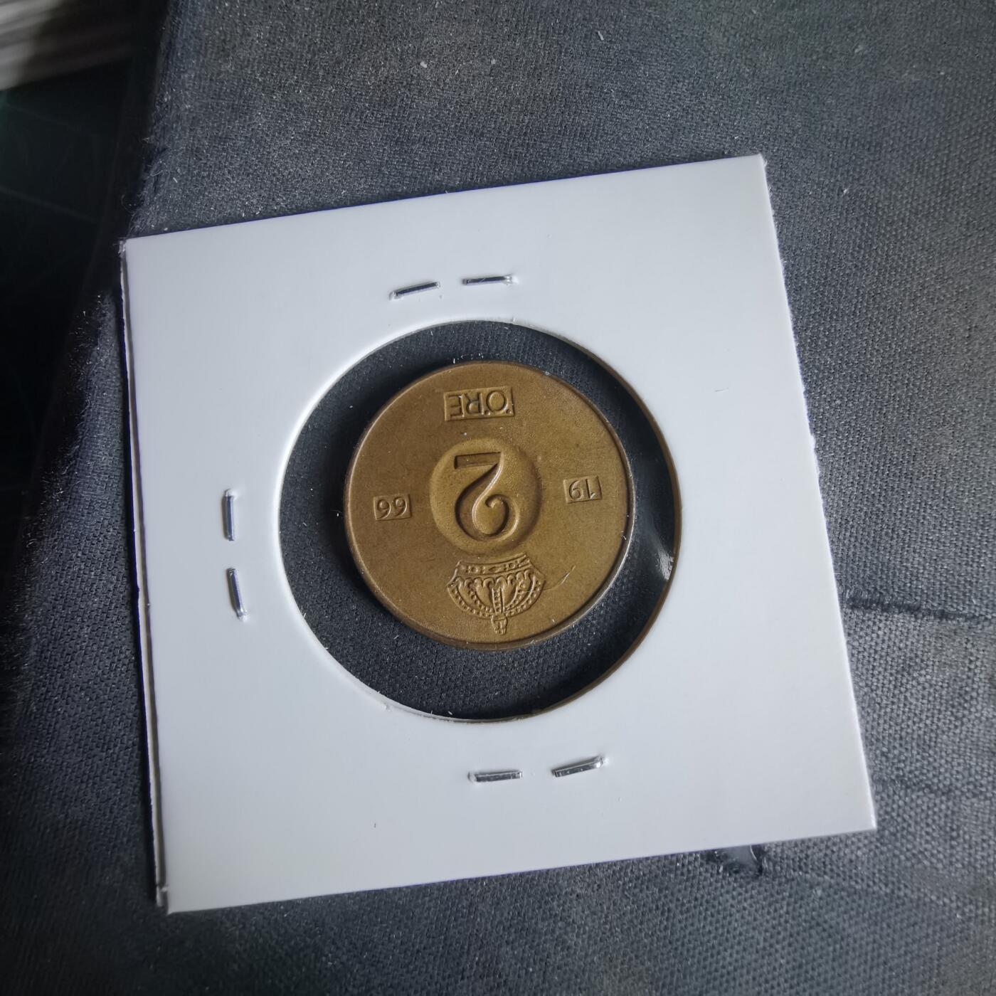 沼泽如烟--第1047场 瑞典1966年2欧尔