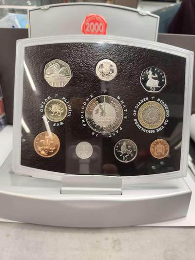 G&W世界散币，银币处理专场（第47场） - 英国2000年千禧年10枚套 