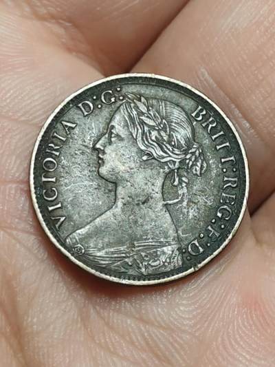 2026年第四十三场(总第二百一十二场）外国好品散币场(免佣金) - 英国🇬🇧1873年1法新(维多利亚女王中年桂冠第一版，关门年)