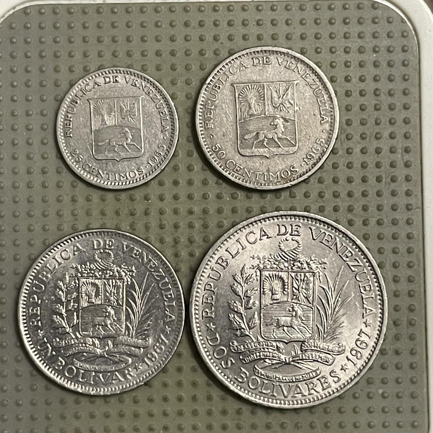 2026年第42场各国散币拍卖（总第192场） 委内瑞拉4枚