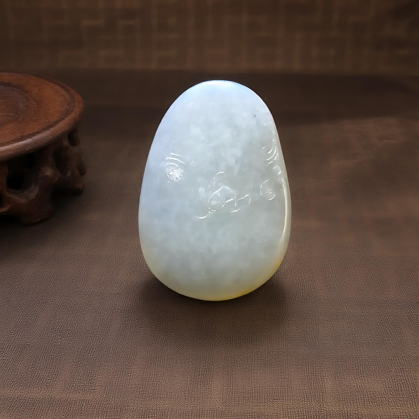 碧月说宝 君子怀瑾·当代和田玉清风专场(八) 观音挂件