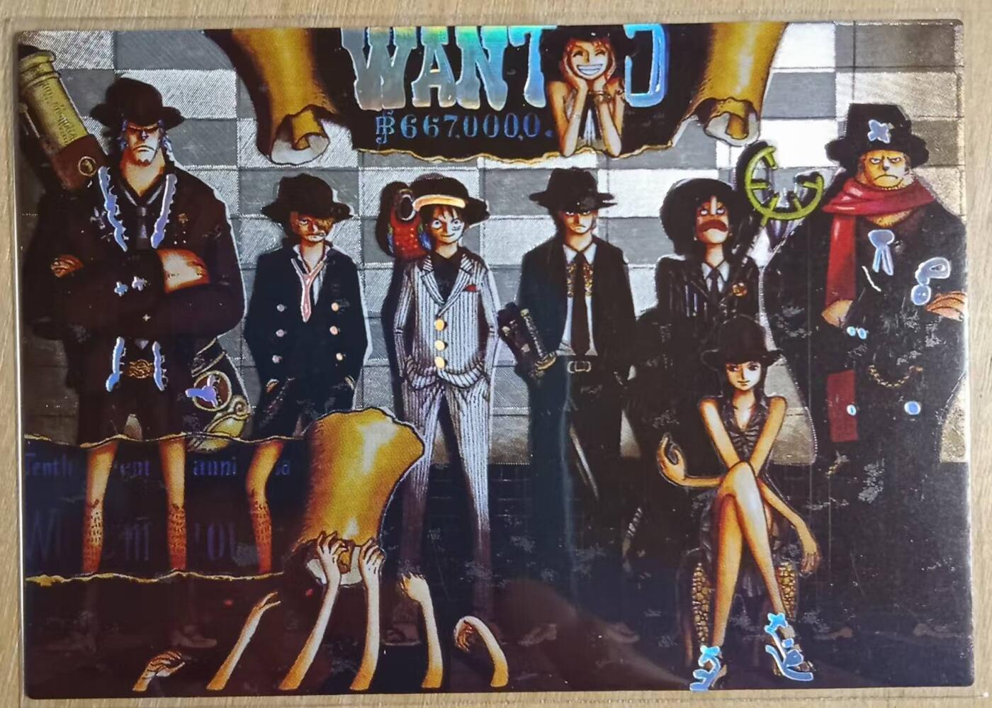 龙虎卡牌-八二场（满200元包邮，无佣金，每周六结拍，欢迎送拍） 粗闪 海贼王卡牌 悬赏令