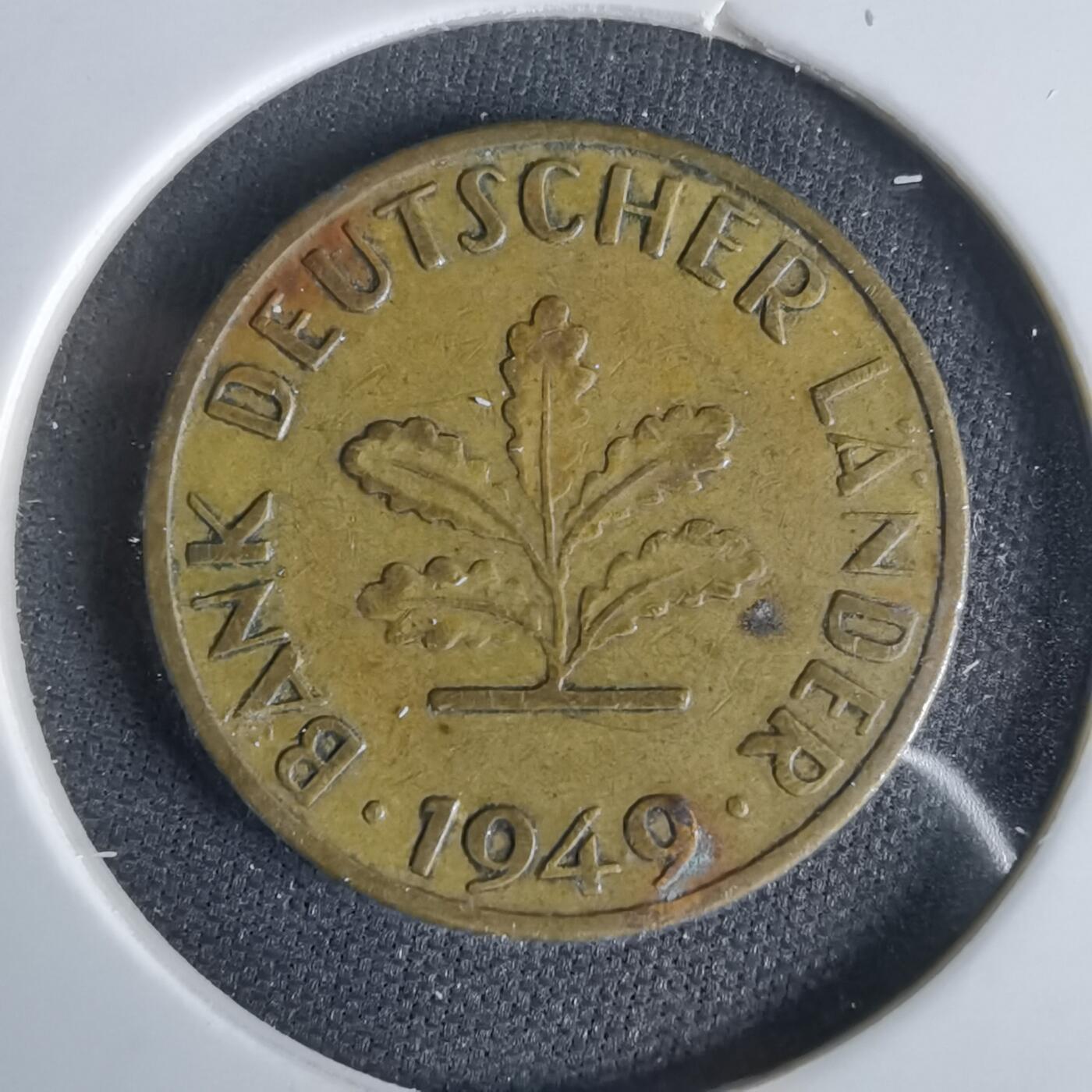 沼泽如烟--第1047场 德国1949年10芬尼