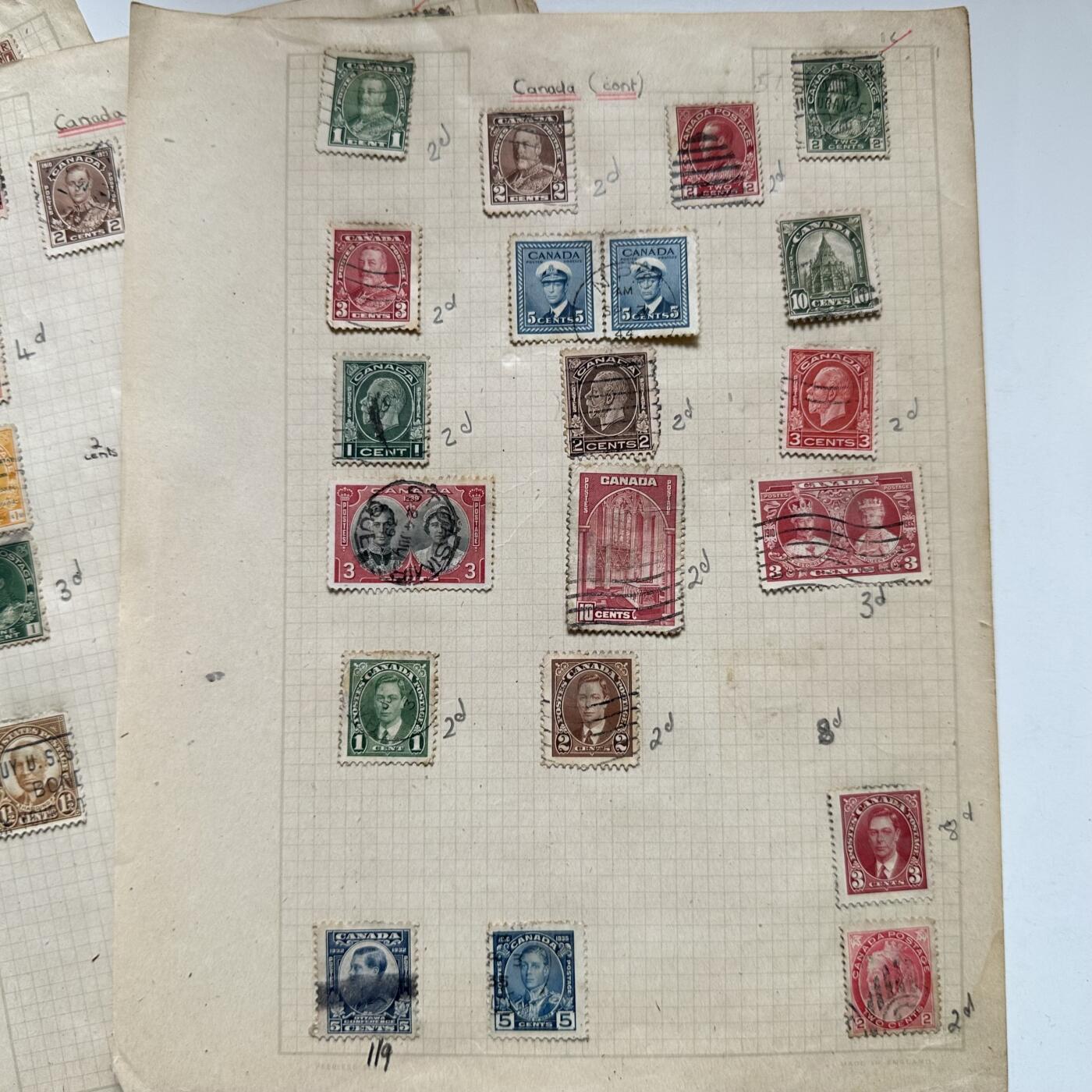 🌹外币初藏🌹🐯2026年第40场   每周二四六晚8️⃣点 世界钱币 世界各国二战前老邮票一组 大约上千张