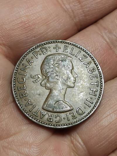 2026年第四十三场(总第二百一十二场）外国好品散币场(免佣金) - 英国🇬🇧1958年半便士(伊丽莎白二世青年桂冠第二版)