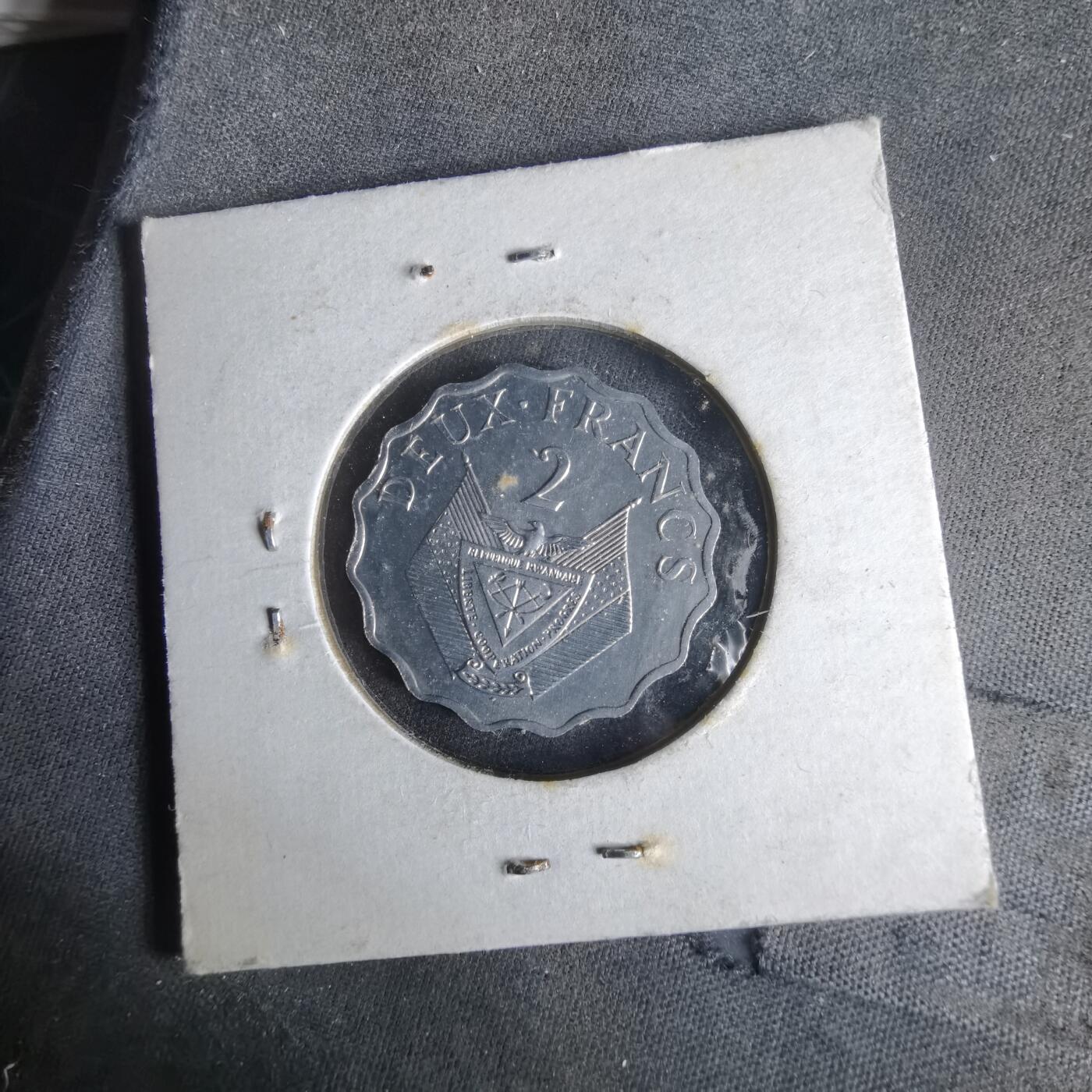 沼泽如烟--第1047场 卢旺达1970年2法郎