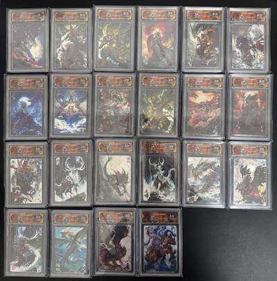 NO.29 好又多金牌大场，每周一站式配齐，方便凑单！（卖家送拍0抽成！周6晚9点截拍！） - 【限编评级套】百里 苍之飞鸿 山海经2 限编光刻22张评级一套