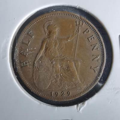 沼泽如烟--第1047场 - 英国1929年半便士