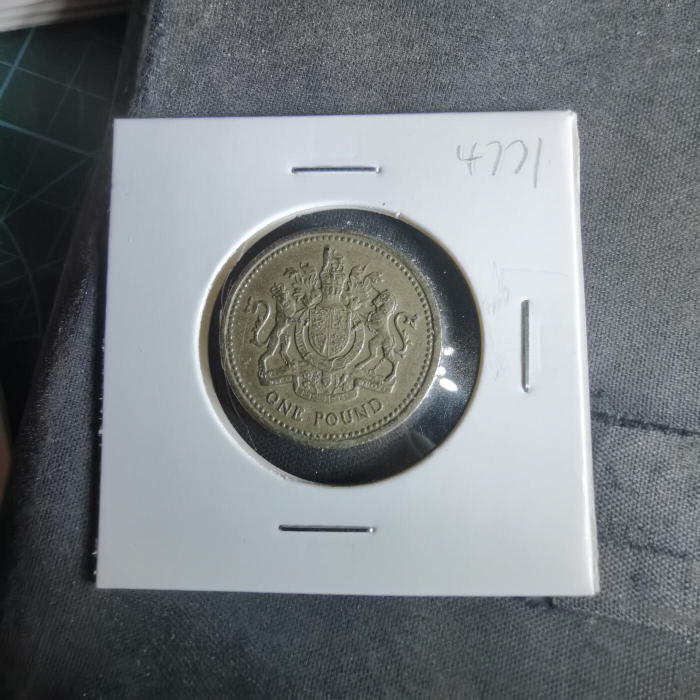 沼泽如烟--第1047场 英国1983年一磅