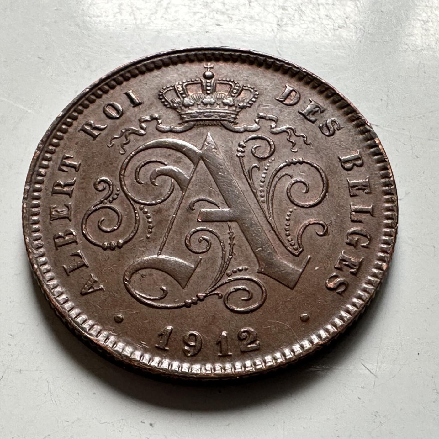 🌹外币初藏🌹🐯2026年第40场   每周二四六晚8️⃣点 世界钱币 比利时1912年2分