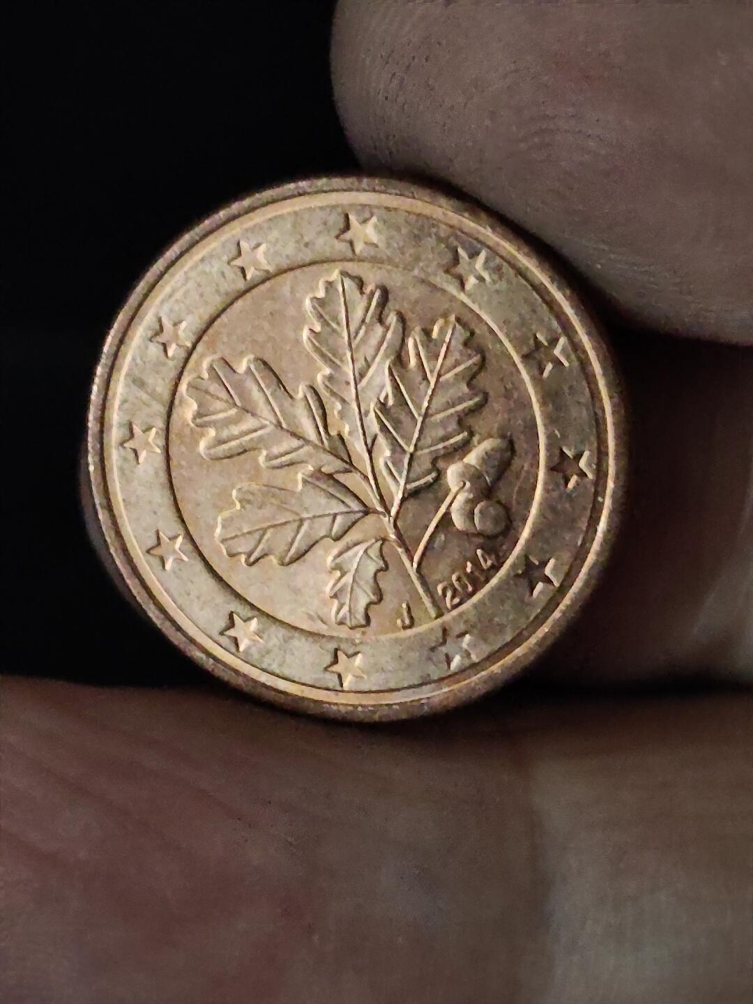 猩哥外币小铺➨【第228场】 5欧分