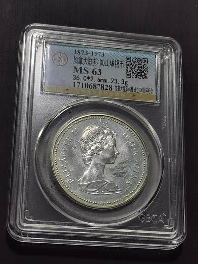 天下钱庄专场欢迎参拍 - 加拿大1加元银币