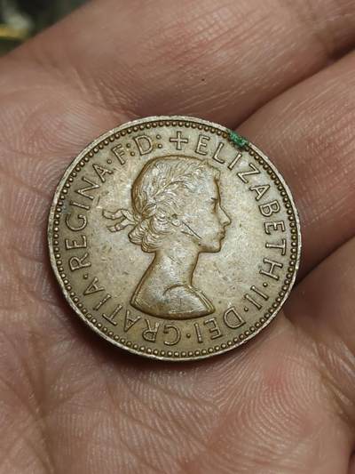 2026年第四十三场(总第二百一十二场）外国好品散币场(免佣金) - 英国🇬🇧1967年半便士(伊丽莎白二世青年桂冠第二版，普制币关门年)