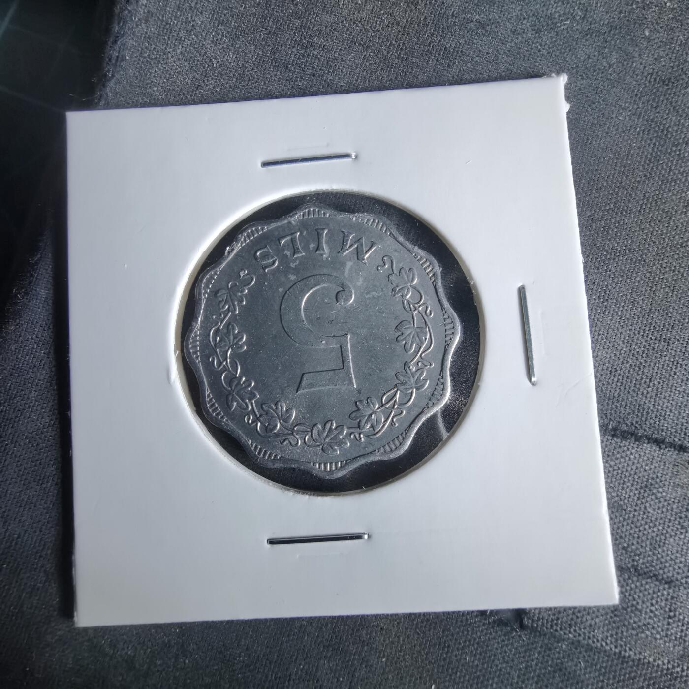 沼泽如烟--第1047场 马耳他1972年5米尔