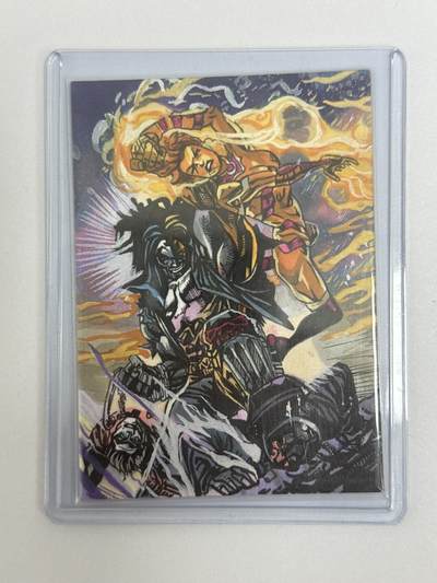 大麦马年第二场 - 战火系列War X战警 手绘卡 西柚