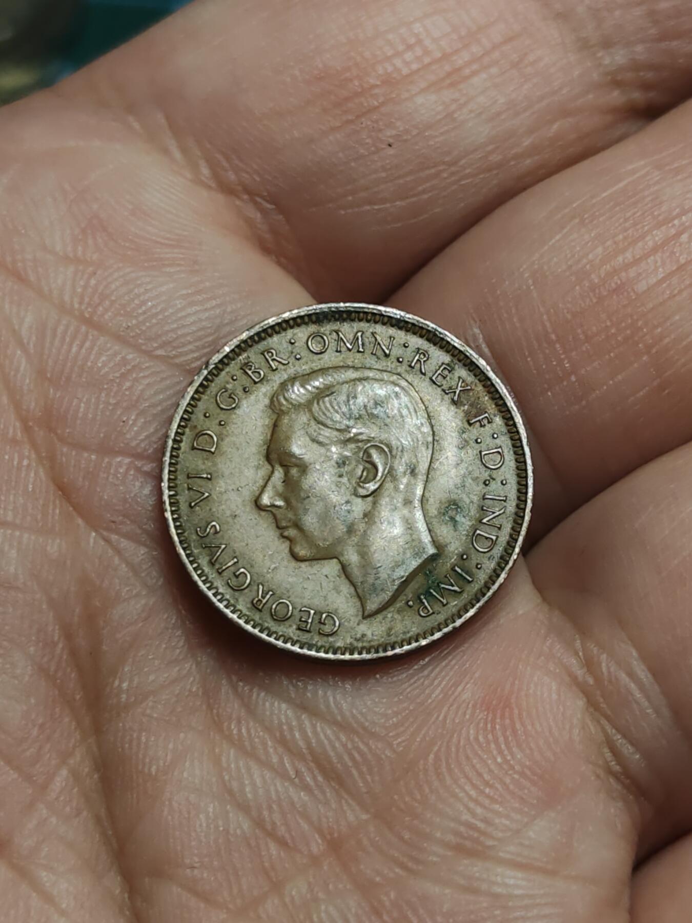 2026年第四十三场(总第二百一十二场）外国好品散币场(免佣金) 英国🇬🇧1942年1法新(乔治六世第一版)