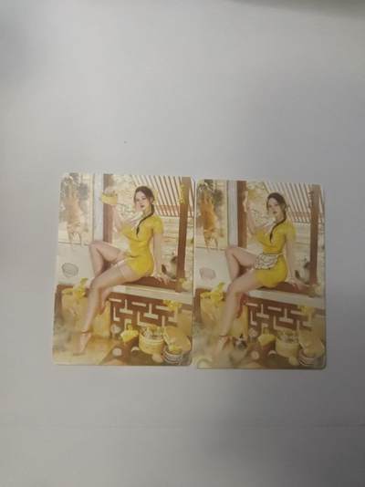 龙虎卡牌-八二场（满200元包邮，无佣金，每周六结拍，欢迎送拍） - 幻彩普卡2张 燎原焱卡 刷子人间传 - 芸娘