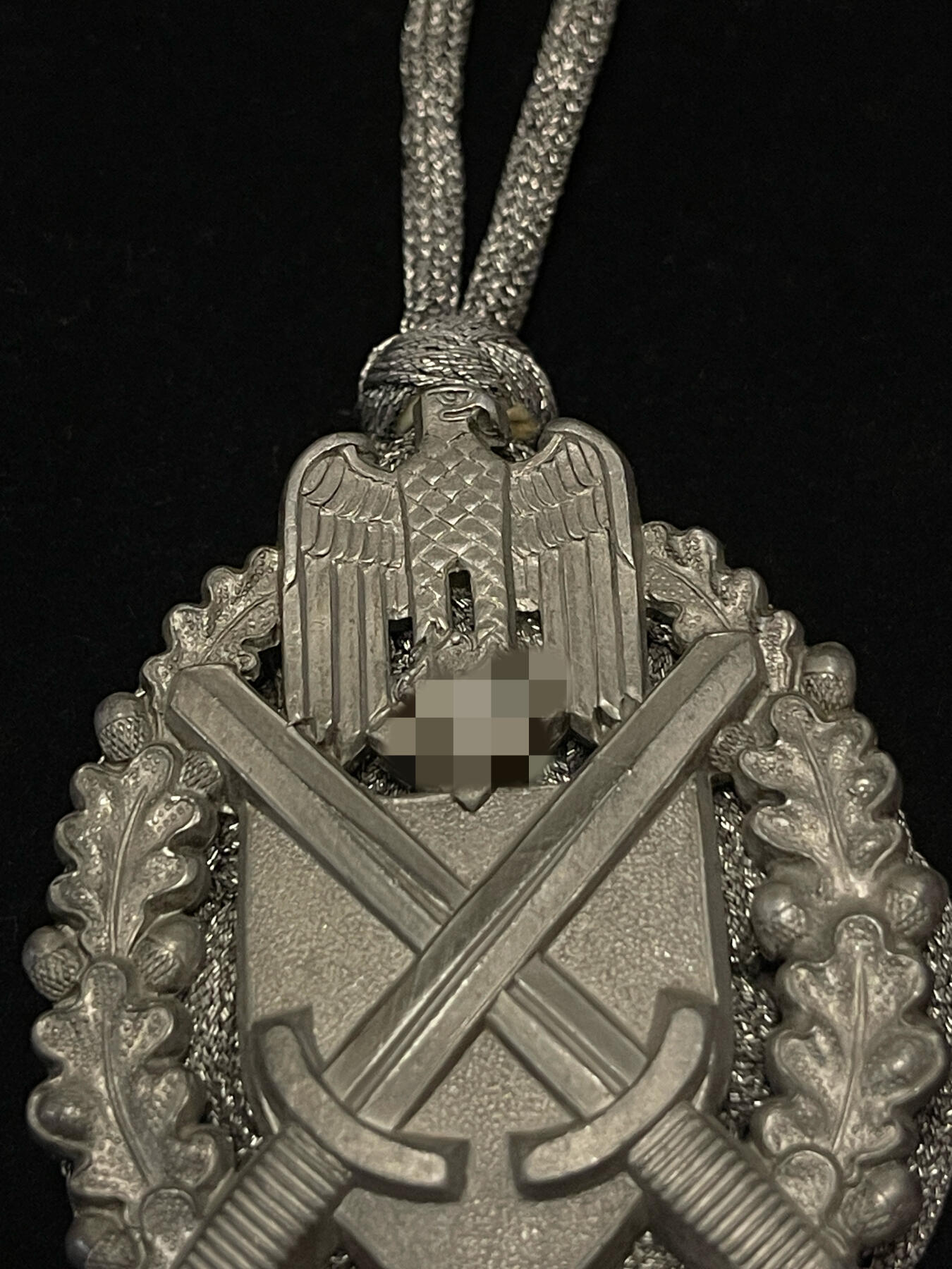 专场 原品德三射手饰绪带一个橡果（非普通战后饰绪改造）极美品市场上极少见的东西