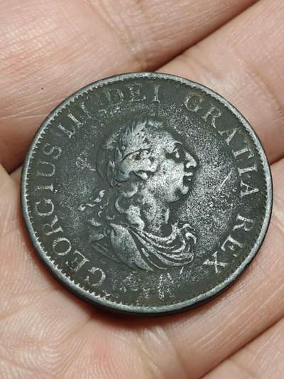 2026年第四十三场(总第二百一十二场）外国好品散币场(免佣金) - 英国🇬🇧1799单年份半便士(乔治三世第二版)