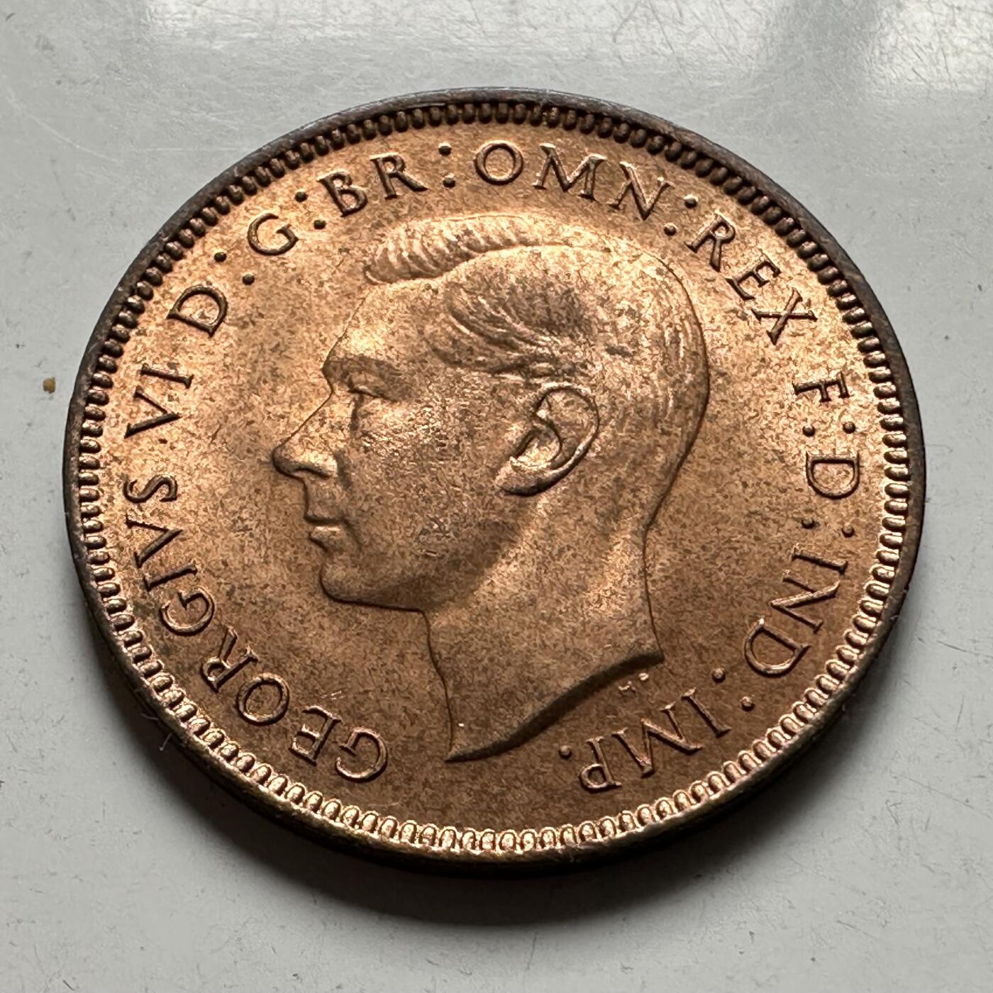 🌹外币初藏🌹🐯2026年第40场   每周二四六晚8️⃣点 世界钱币 英国1946年 一法新