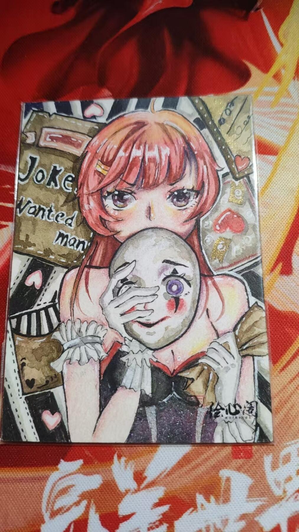 寸草不生 马年 第二期 精品动画ip手绘--画师：夏言--小丑女