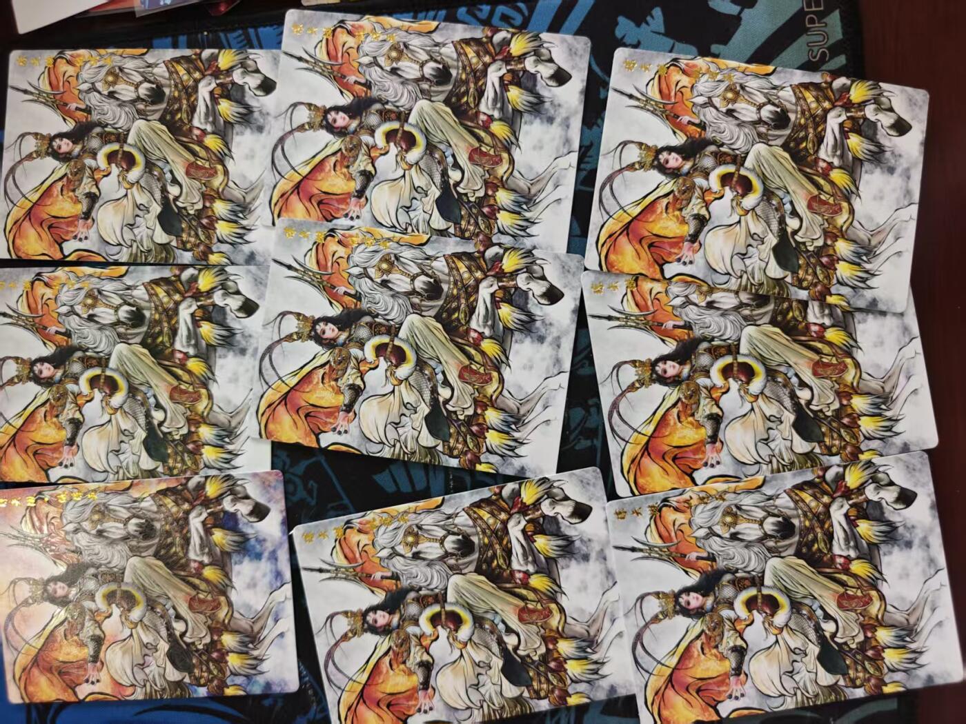 寸草不生 马年 第二期 张建东水浒 仇琼英 普卡九张