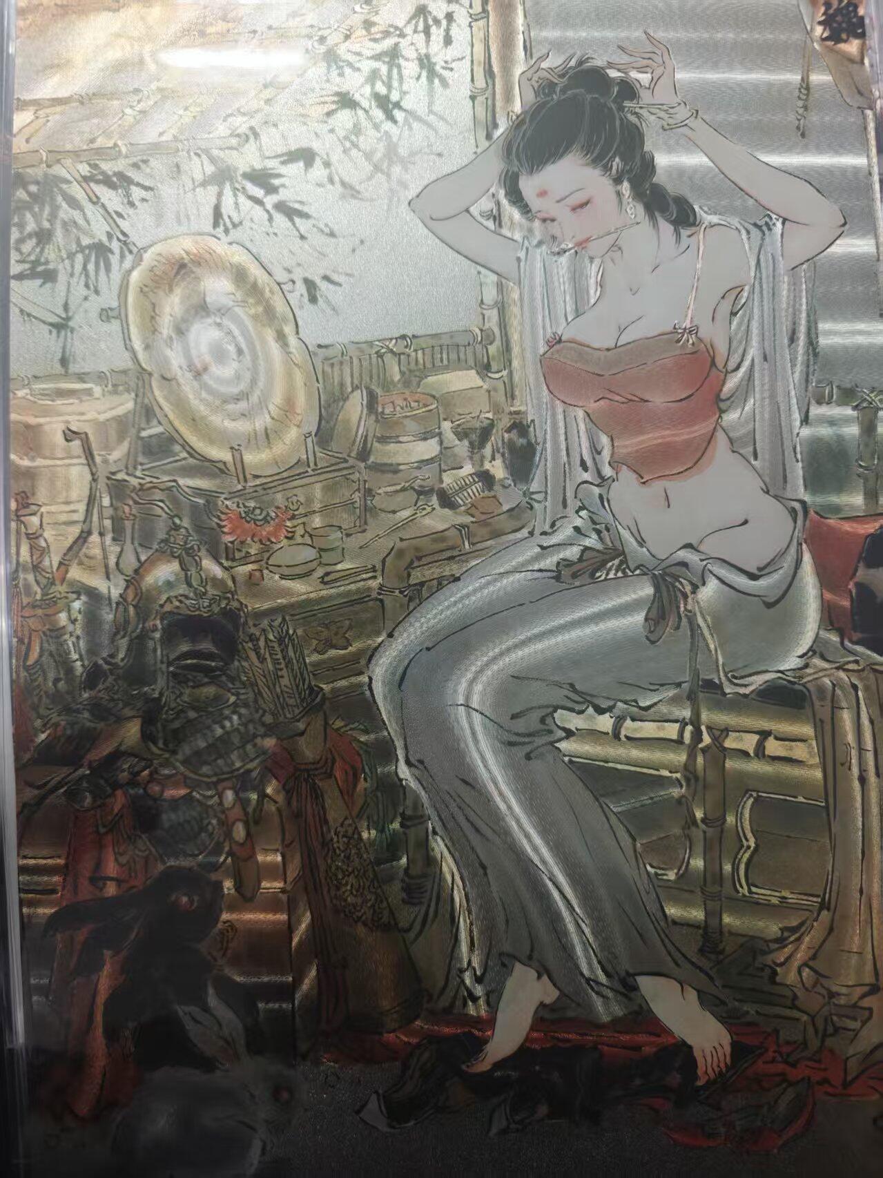 寸草不生 马年 第二期 彫仙A4花木兰012/300