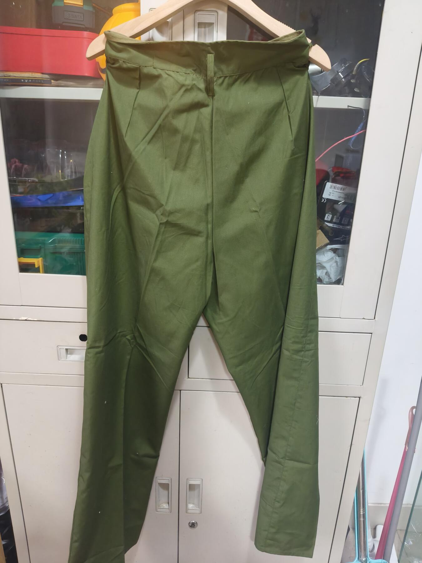 云宸嘉赏-勋臻佳藏四月精品甄选场次（低佣 一元一手） su-M65式陆的确良裤 1号尺码 180-185体态适中穿着  