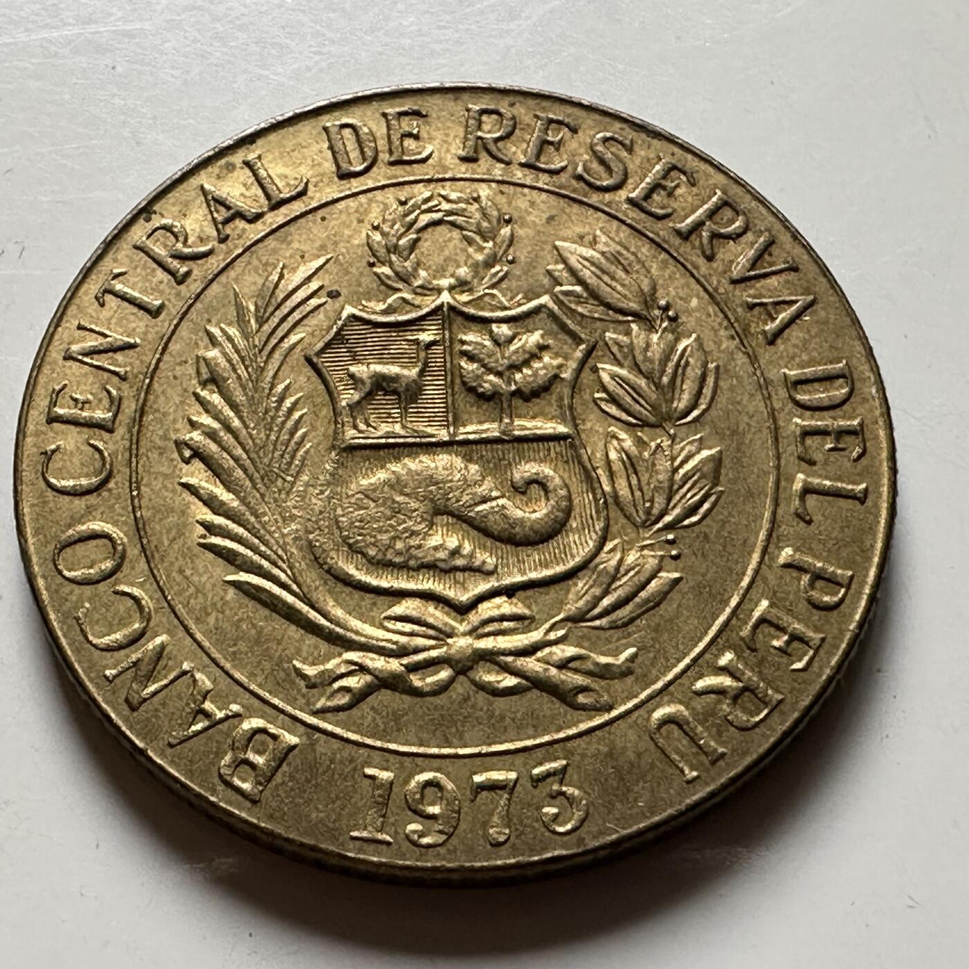 🌹外币初藏🌹🐯2026年第40场   每周二四六晚8️⃣点 世界钱币 秘鲁1973年一索尔