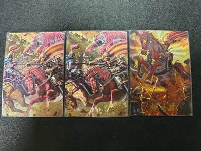 天玑星卡拍第186期《4.9周四截拍》持续收拍收评中 满赠卡需备注 - 【亲签卡】轩辕春秋 三国志 樊秀锋 赤兔 吕布 粗闪 亲签卡 三张