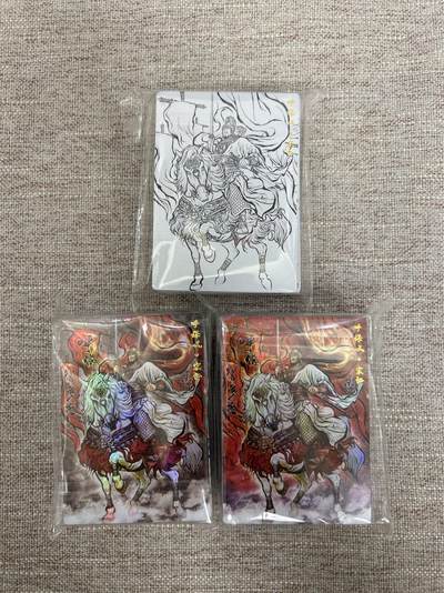 喜灰玩卡拍卖第七期，接拍品0佣金，欢迎送拍，释放现金流，让自己有资金可以购买更多喜欢的卡牌，让别的卡友能淘到更多心仪的卡牌 - 【套卡】卡德曼 张建东水浒 第二弹 51张原画、水墨、线稿一套 合计153张 彩闪