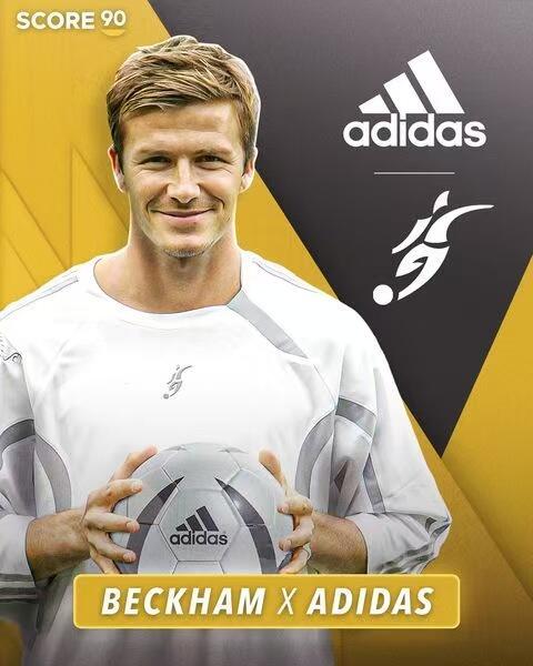 零元拍：大卫·贝克汉姆亲签Adidas Predator by Beckham主题T恤，小贝本人尺码，签于2026年3月20日猎鹰30周年×贝克汉姆联名球鞋产品发布会！